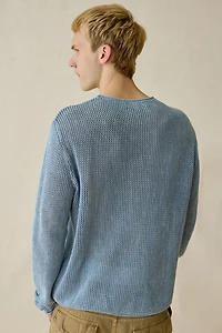 UO Mason Mesh Crew Neck Sweater