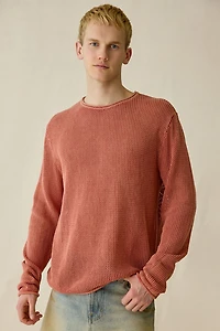 UO Mason Mesh Crew Neck Sweater