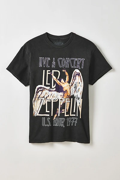 Led Zeppelin Live Concert Graphic Tee