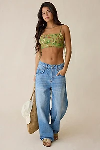 Kimchi Blue Chit Chat Side-Tie Cropped Cami