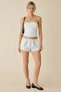 NIA Esperanza Polka Dot Tube Top