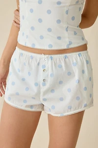 NIA Amaya Polka Dot Micro Shorts