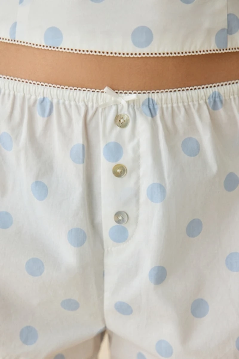NIA Amaya Polka Dot Micro Shorts