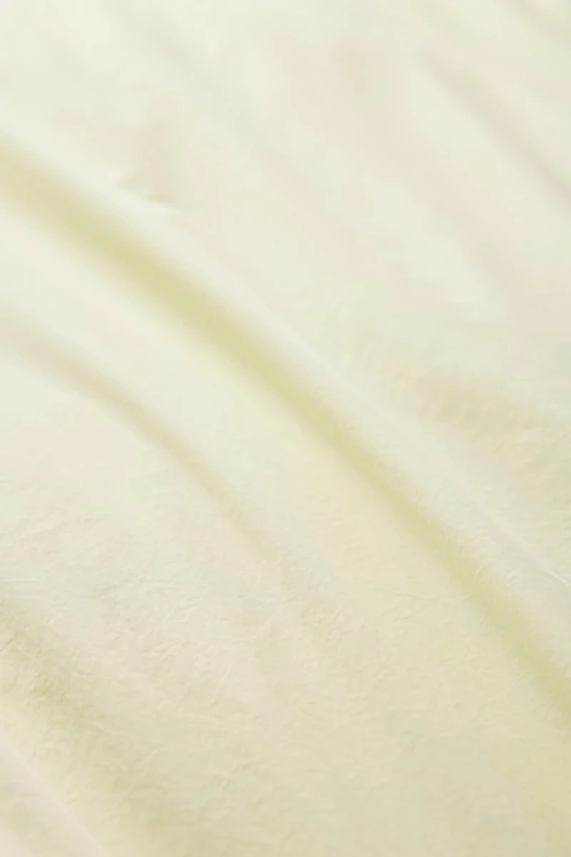 Jordan Reversible Piped Edge Cotton Percale Duvet Cover