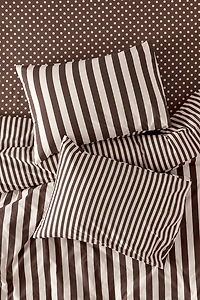 Rowen Striped Patterned Reversible Sham Set