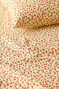 Cherry Land Patterned Sheet Set
