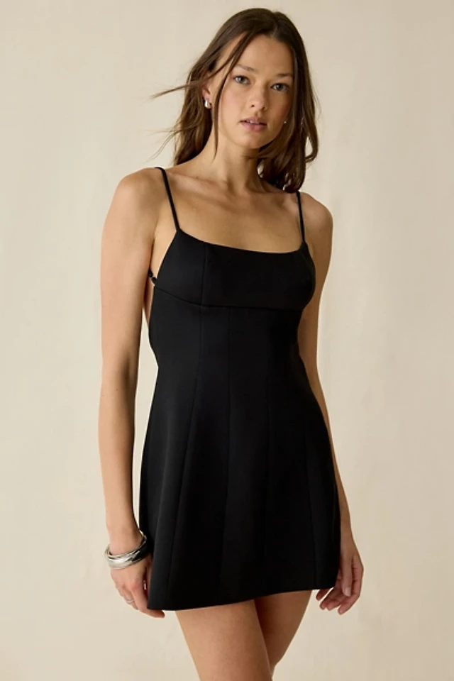 venice open back mini dress Bella Venice Soleil Open Back Halter Mini Dress In Black - 60% Off
