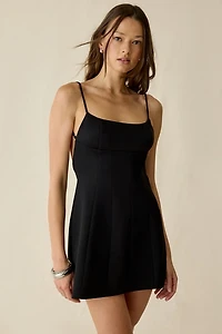 Maude Club Rhea Open-Back Bustier Mini Dress