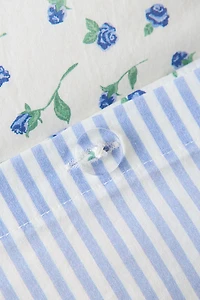 Maise Floral Patterned Reversible Duvet Cover