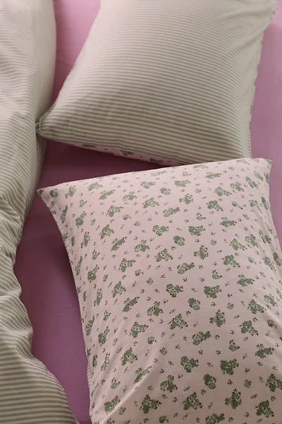Maise Floral Patterned Reversible Sham Set