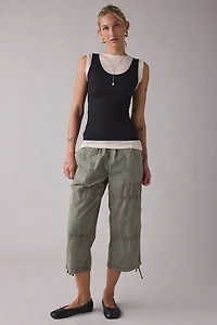 Maude Club Bentley Semi-Sheer Layered Tank Top