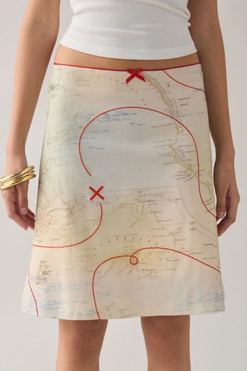 Tyler McGillivary Collector Treasure Hunt Knee-Length Skirt