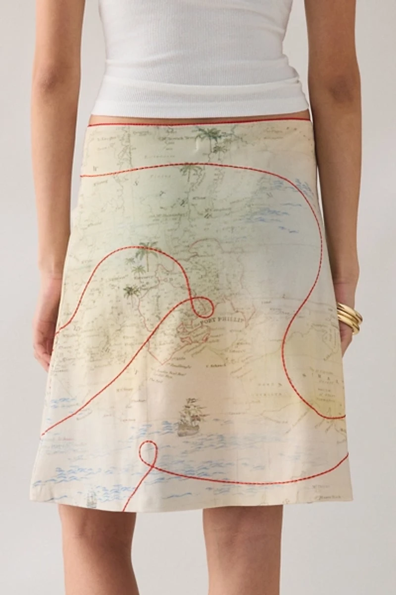 Tyler McGillivary Collector Treasure Hunt Knee-Length Skirt