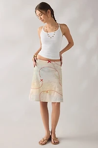 Tyler McGillivary Collector Treasure Hunt Knee-Length Skirt