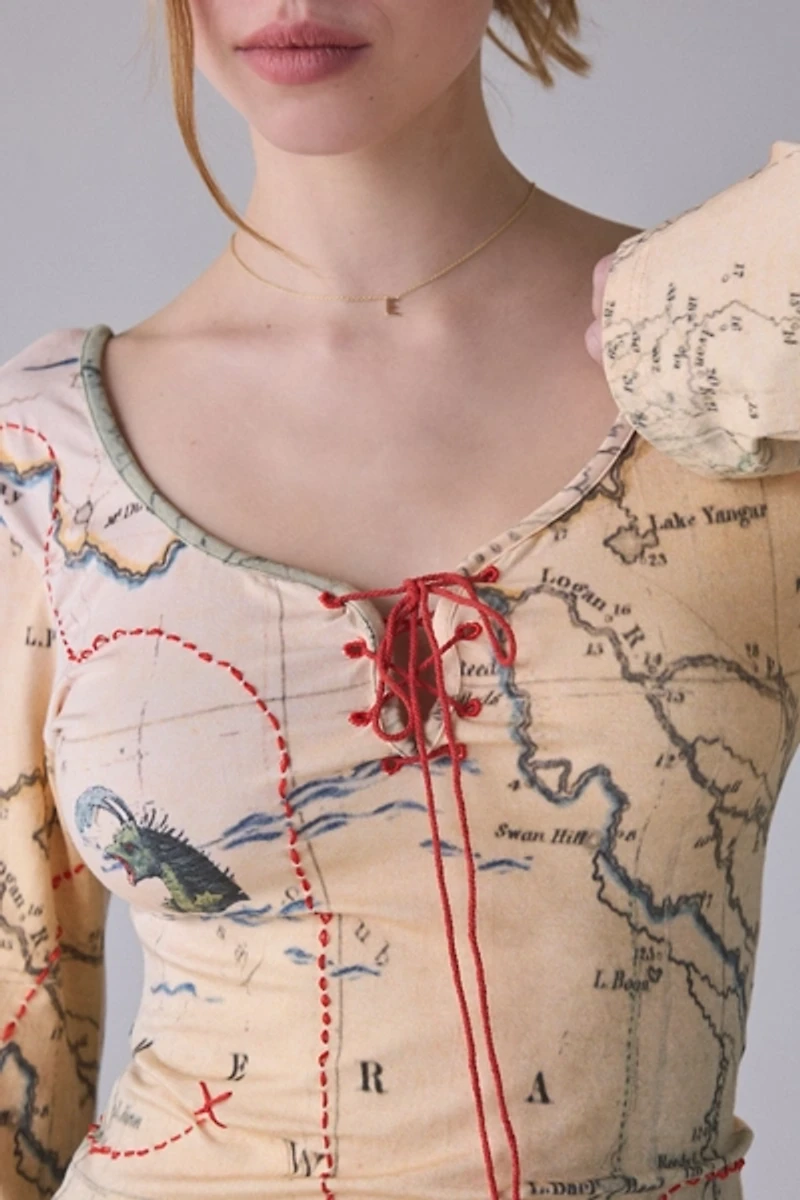 Tyler McGillivary Saylor Treasure Hunt Long Sleeve Top