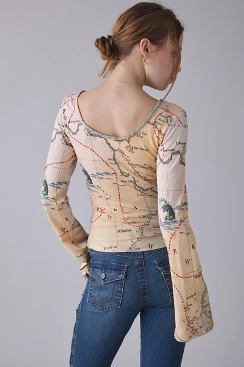 Tyler McGillivary Saylor Treasure Hunt Long Sleeve Top