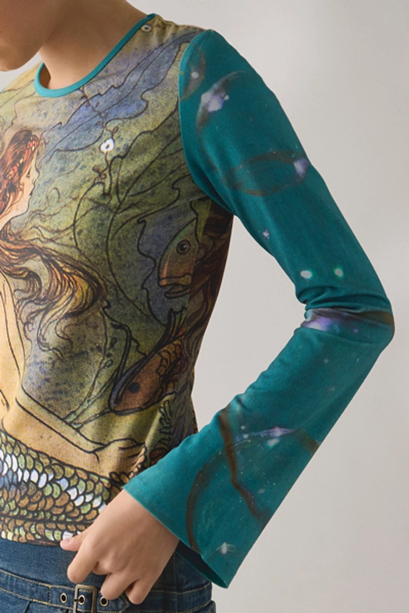 Tyler McGillivary Heidi Bubble Siren Long Sleeve Top