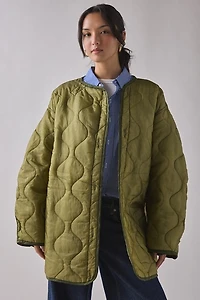 Vintage By UO Quilted Surplus Jacket