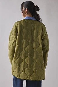 Vintage By UO Quilted Surplus Jacket