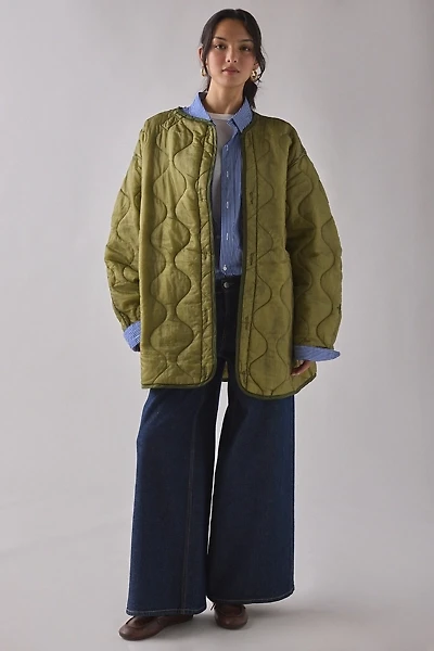 Vintage By UO Quilted Surplus Jacket