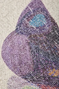 Monica Butterfly Printed Rug