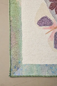 Monica Butterfly Printed Rug