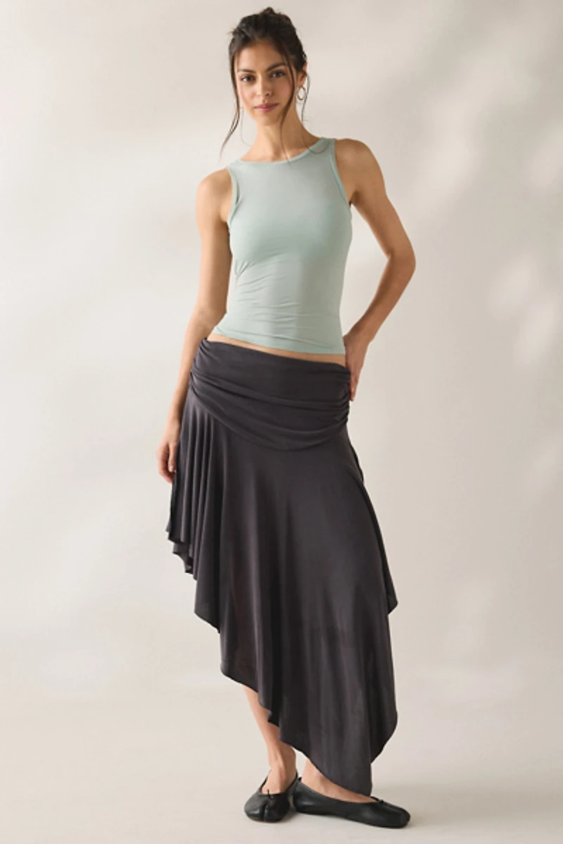 SAEMDI Oli Mesh Layered Tank Top