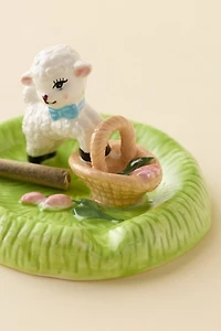 Lamb Meadow Ceramic Ashtray