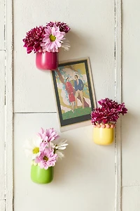 Bud Vase Fridge Magnet Set