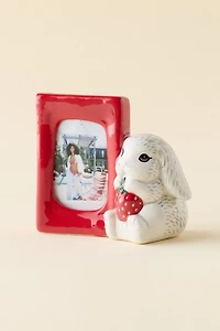 Strawberry Bunny INSTAX MINI Ceramic Picture Frame Vase
