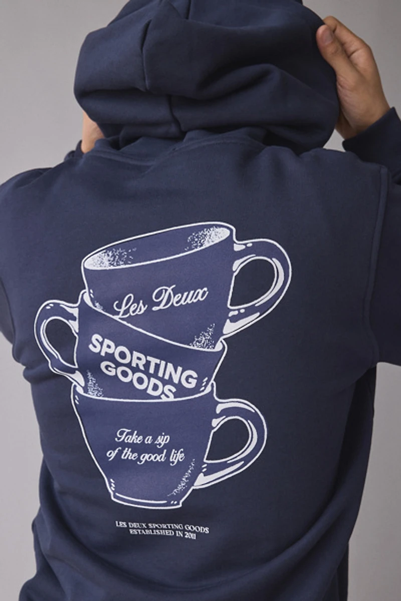 Les Deux Ben Artist Graphic Hoodie Sweatshirt