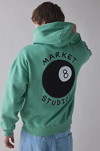 Market Studios 8 Ball Graphic Hoodie Sweatshirt