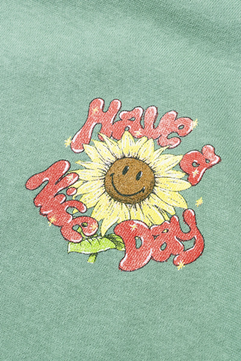 Market Studios Sunflower Graphic Hoodie Sweatshirt