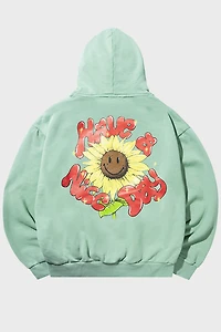 Market Studios Sunflower Graphic Hoodie Sweatshirt