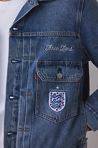 Levi's® England Football Type II Denim Trucker Jacket