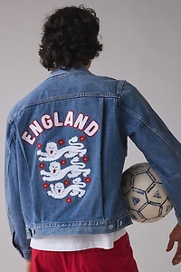 Levi's® England Football Type II Denim Trucker Jacket