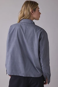 OBEY Olivia Plaid Zip-Front Chore Jacket