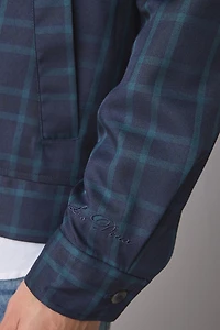 Les Deux Como Check Pattern Coach Jacket
