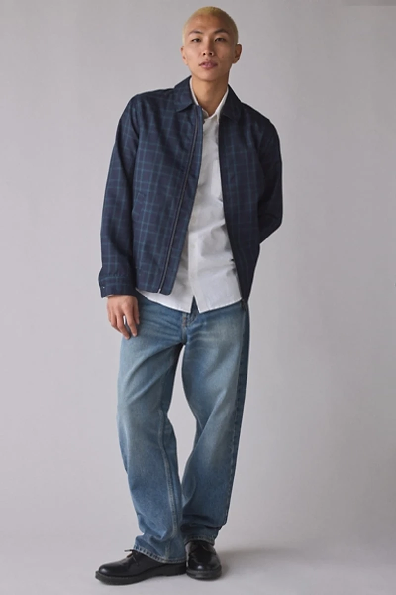 Les Deux Como Check Pattern Coach Jacket