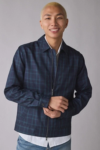 Les Deux Como Check Pattern Coach Jacket