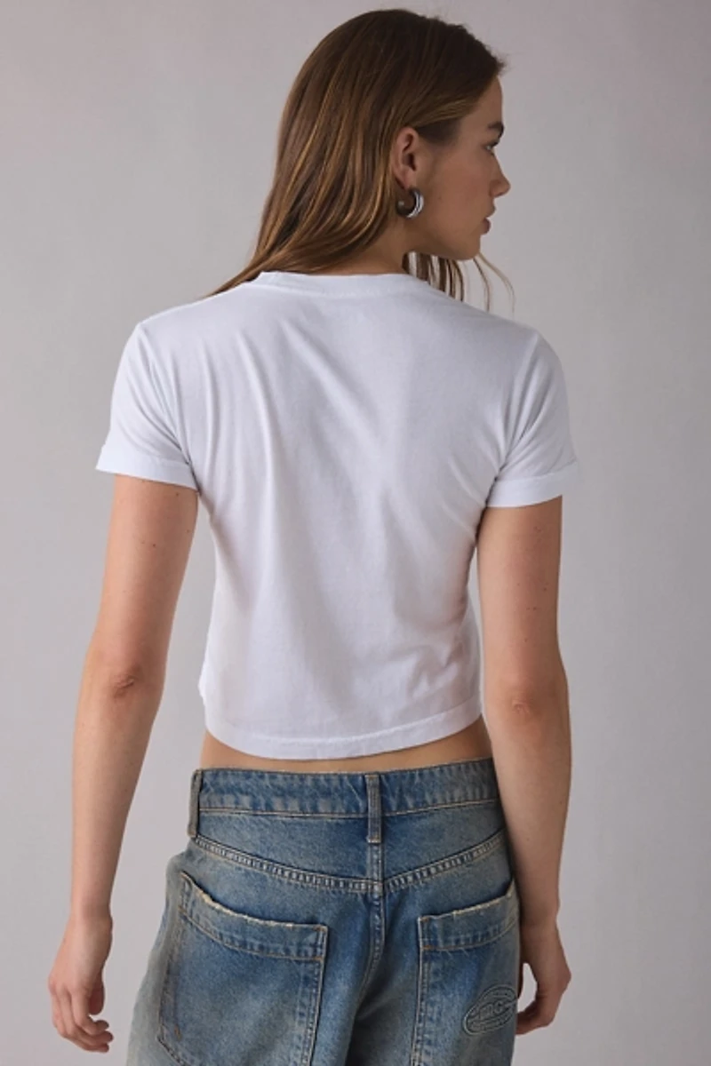 OBEY Design Studio Script Graphic Baby Tee