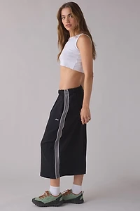 OBEY Malia Side Stripe Track Midi Skirt