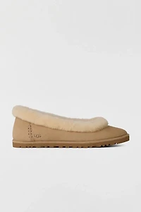 UGG Women's Zora Shearling Ballet Flat