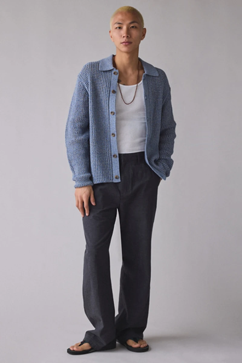 Les Deux Gerald Knitted Polo Cardigan