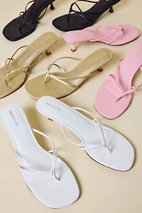 UO Petal Kitten Heel Sandal