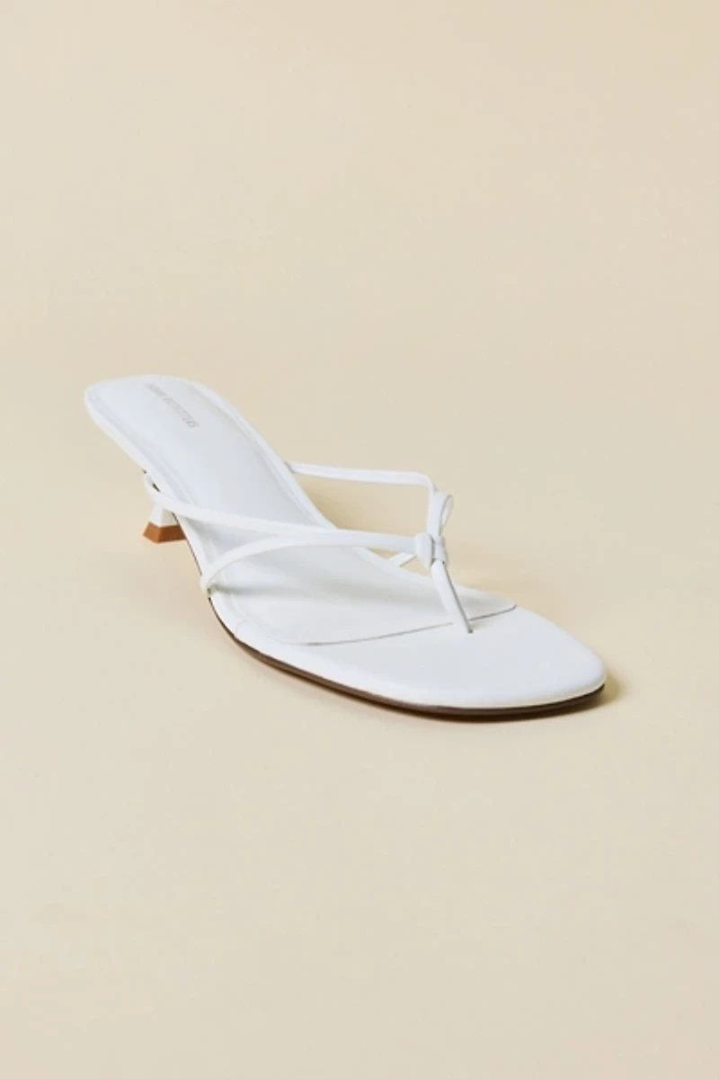 UO Petal Kitten Heel Sandal