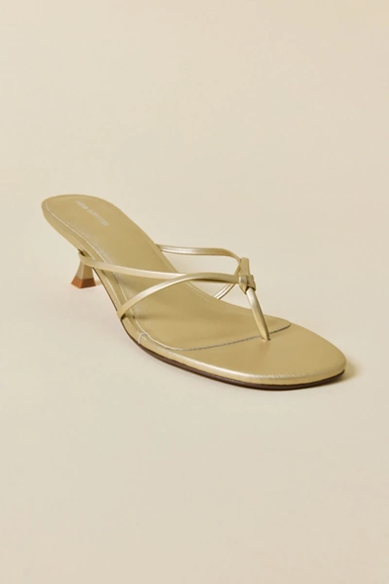 UO Petal Kitten Heel Sandal
