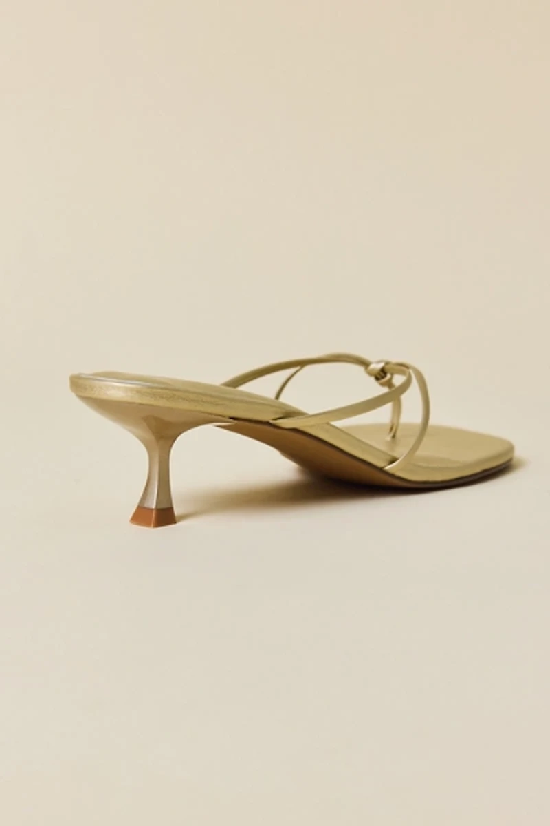 UO Petal Kitten Heel Sandal