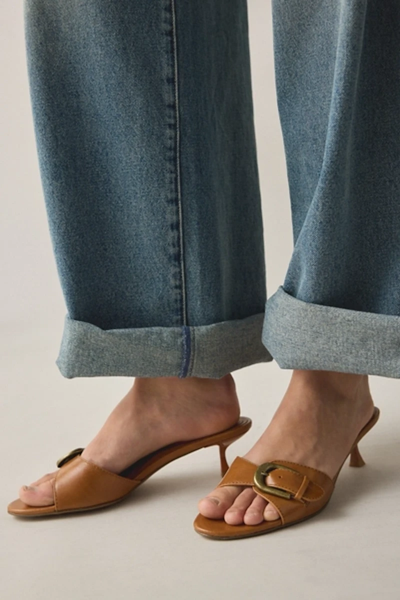 UO Polly Buckle Kitten Heels
