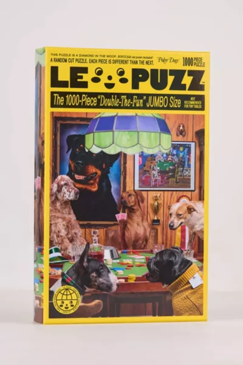 LePuzz Poker DogsJigsaw Puzzle